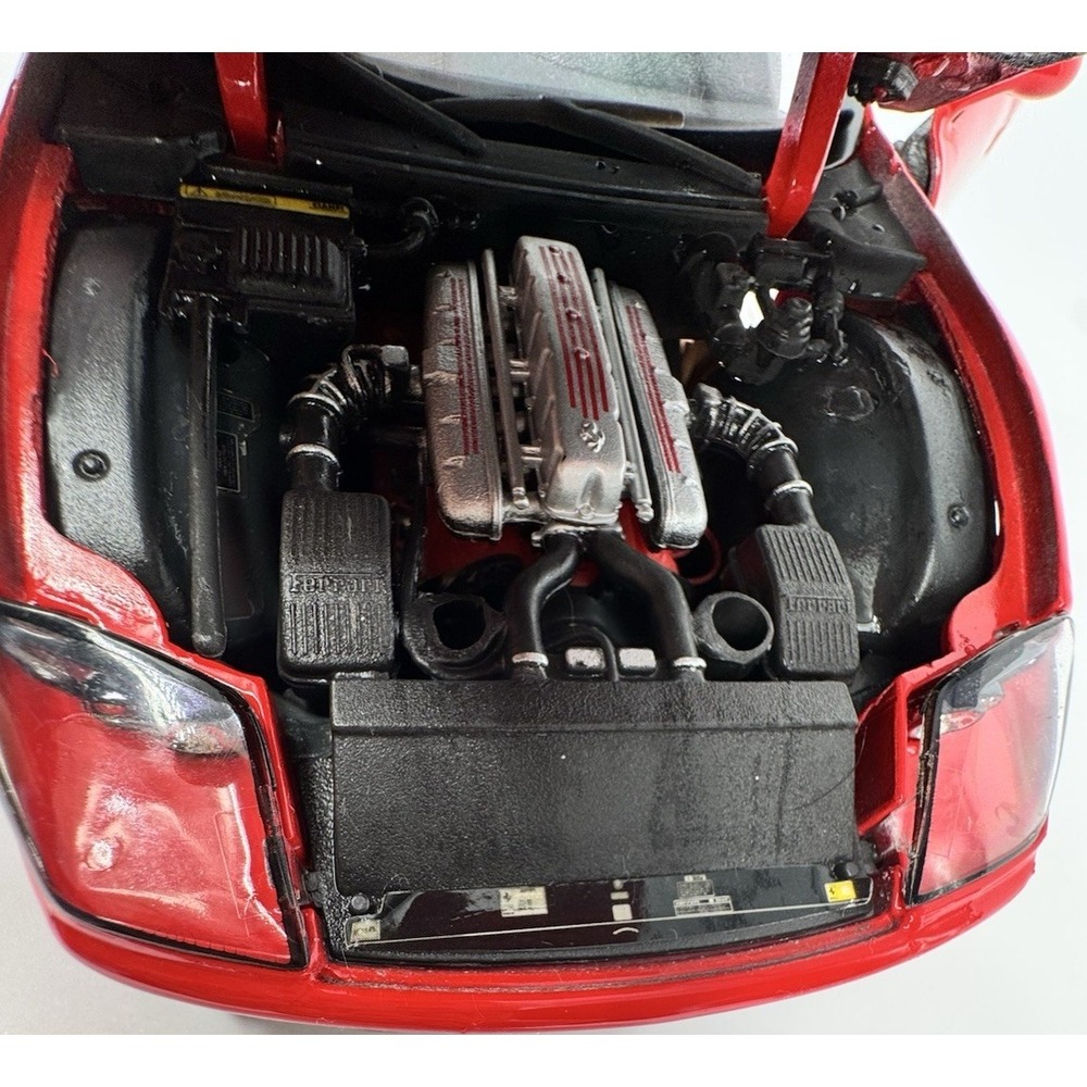 Ferrari 550 Maranello 1:18 Diecast Model Car Red Maisto Opening Parts - Picture 11 of 16